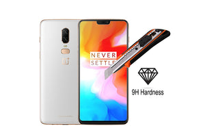 Ibywind Screen Protector for OnePlus 6 [Pack of 2] Premium 9H Tempered Glass Screen Protectors with Easy Install Kit-Transparent