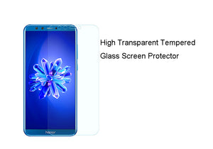 [2PCS PACK] Huawei Honor 9 Lite SCREEN PROTECTOR,**BUBBLE FREE INSTALLATION APPLICATOR** FLOS TEMPERED GLASS SCREEN PROTECTOR [ANTI-FINGERPRINT] FOR Huawei Honor 9 Lite -TRANSPARENT