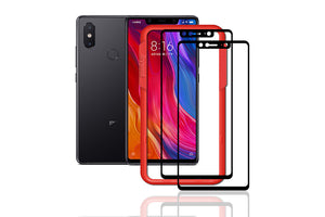 Ibywind  Xiaomi Mi 8 SE Screen Protector [Pack of 2]-3D Full Coverage Premium 9H Tempered Glass Screen Protectors with Easy Install Kit for Mi 8 SE