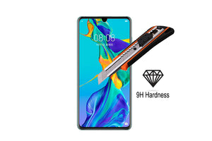 Ibywind Screen Protector for Huawei P30 [Pack of 2] 9H Tempered Glass Screen Protectors with Easy Install Kit-Transparent