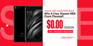 Win A Free Xiaomi Mi6 (6GB-64GB) Black From Flosmall