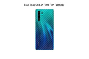 Ibywind Hydrogels Screen Protector For Huwei P30 Pro,[Pack of 2],Camera Lens Protector,Back Carbon Fiber Film Protector,In-Display Fingerprint Support,Bubble Free