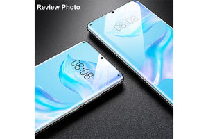 Ibywind Hydrogels Screen Protector For Huwei P30 Pro,[Pack of 2],Camera Lens Protector,Back Carbon Fiber Film Protector,In-Display Fingerprint Support,Bubble Free