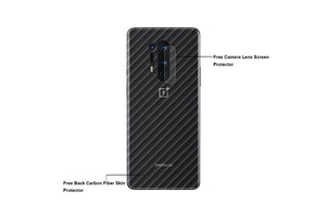 Ibywind Hydrogels Screen Protector For OnePlus 8 Pro,[Pack of 2],Camera Lens Protector,Back Carbon Fiber Film Protector,In-Display Fingerprint Support,Bubble Free