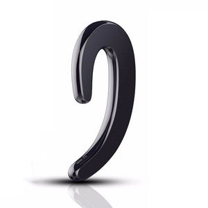 [No Earache]Flos S9 Mini Wireless Business Bluetooth V4.1 Headset With No-Earplug For iPhone Samsung Most Android Phones(Black)-1 PC Pack