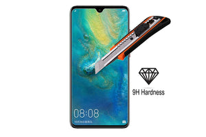 Ibywind Screen Protector for Huawei Mate 20 [Pack of 2] 9H Tempered Glass Screen Protectors with Easy Install Kit-Transparent