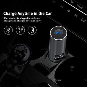 RB-T11C - 2 In 1 Fast Dual USB Car Chargers / Adapters and Magnetic Mini Bluetooth 4.0 Speakers / Headphones / Earphones / Headsets for iPhone, iPad, Galaxy, LG, Nexus, HTC and More