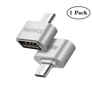 Remax Micro USB OTG to USB Adapter (Silver)