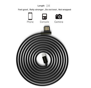 Type-C Cable,Flos Copper-Zinc Alloy Android Type-C Cable USB 2.1A Fast Charging For Huawei Honor 9/Mate 10/Mate 10 Pro-3.3Ft/1M