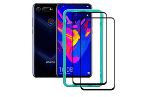 Ibywind Screen Protector for Honor View 20[Pack of 2]-3D Full Coverage Premium 9H Tempered Glass Screen Protectors with Easy Install Kit for Honor View 20
