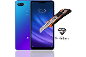 Ibywind Xiaomi Mi 8 Lite Screen Protector [Pack of 2]-3D Full Coverage Premium 9H Tempered Glass Screen Protectors with Easy Install Kit for Mi 8 Lite