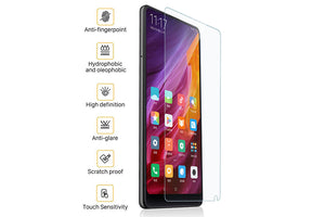 Ibywind Xiaomi Mi Mix 2S Screen Protector [Pack of 2] Premium Tempered Glass Screen Protectors with Easy Install Kit for Xiaomi Mi Mix 2S
