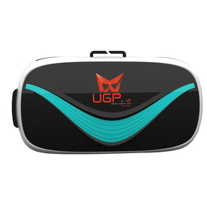 Original UGP 3D VR Glasses Virtual Reality VR Box For 3.5~6“ inch Smartphones iphone Samsung Huawei Xiaomi for 3D Movies and Games, Adjustable Strap