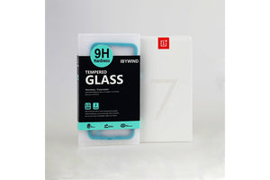 Ibywind Screen Protector for OnePlus 7 [Pack of 2] with Camera Lens Tempered Glass Protector,Back Carbon Fiber Skin Protector,Including Easy Install Kit